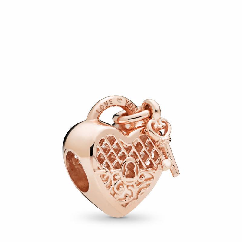 Pandora Rose™ Love You Lock Charm Egypt DN0769384